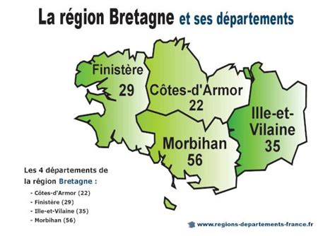 Département 22 les COTES D ARMOR carte région localisation et