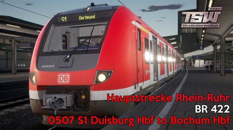 S Duisburg Hbf To Bochum Hbf Hauptstrecke Rhein Ruhr Br