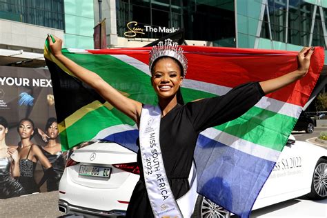 Ndavi Nokeris First Day As Miss South Africa 2022 Egoli Jozi New