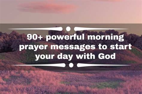 90 Powerful Morning Prayer Messages To Start Your Day With God Legit Ng