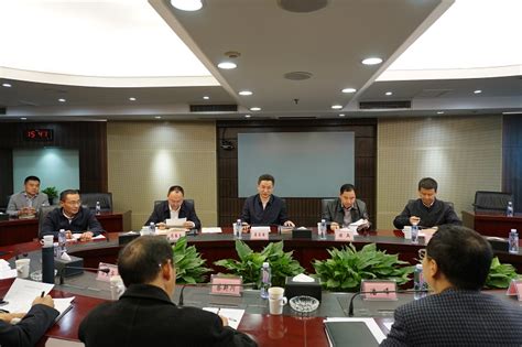 川高公司与恩阳区委区政府一行交流座谈 四川高速公路建设开发集团有限公司川高集团四川高速