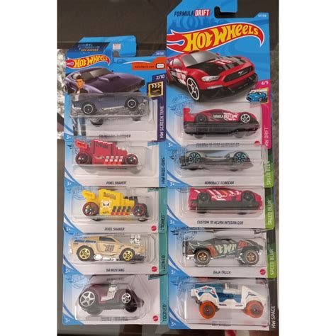 Lote Hot Wheels Tooned Speed Blur Miniaturas Shopee Brasil