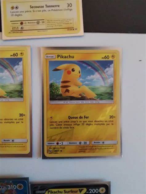 Cartes Pokemon Pikachu Eur Picclick Fr