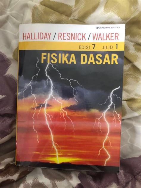 FISIKA DASAR Edisi 7 Jilid 1 Halliday Resnick Buku Alat Tulis