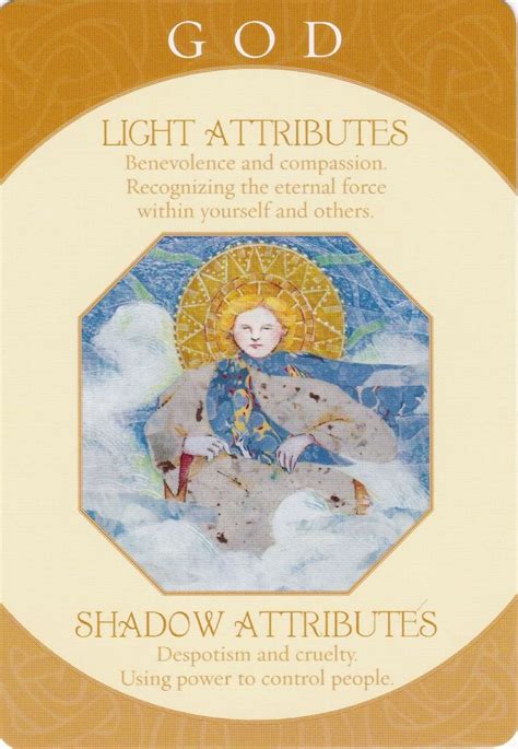 Archetype Cards By Caroline Myss Archetypes Tarot Card Meanings