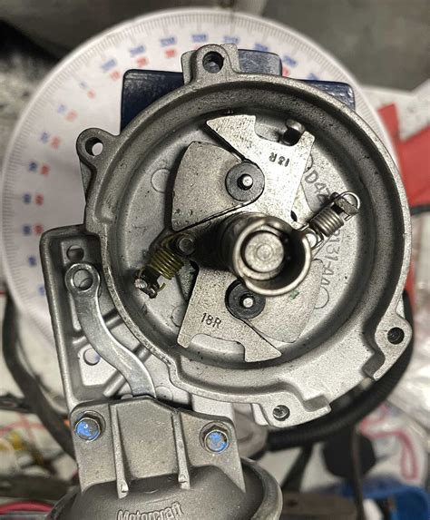 duraspark distributor mechanical advance weights vintage mustang forums