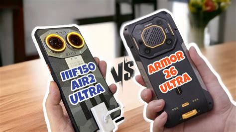 Iiif Air Ultra Vs Ulefone Armor Ultra Walkie Talkie And