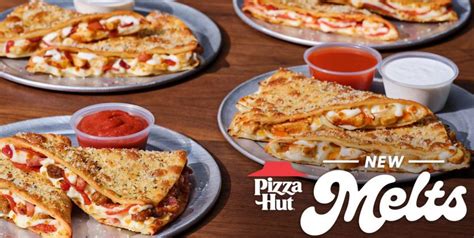 Pizza Hut Debuts New Pizza Hut Melts - The Fast Food Post