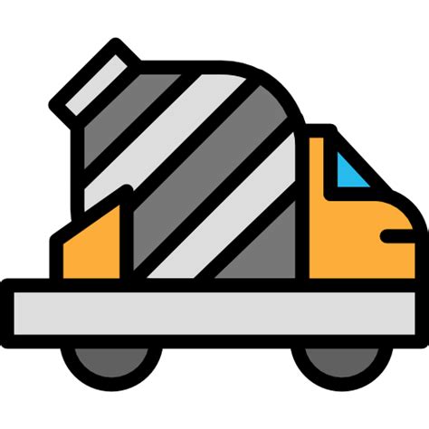 Concrete truck - Free transport icons