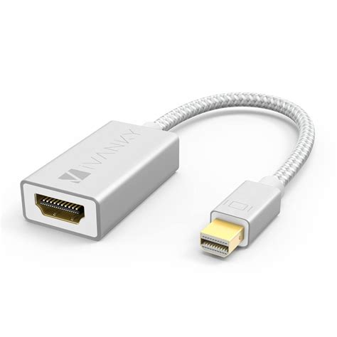 IVANKY Mini DisplayPort HDMI Adaptateur HDMI Mac en Nylon Tressé