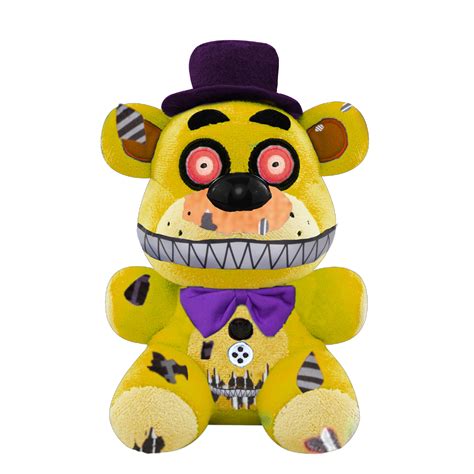 nightmare fredbear plush I made by ZedYT on DeviantArt