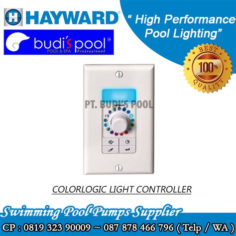 Hayward Colorlogic Pool Light Controller Shelly Lighting