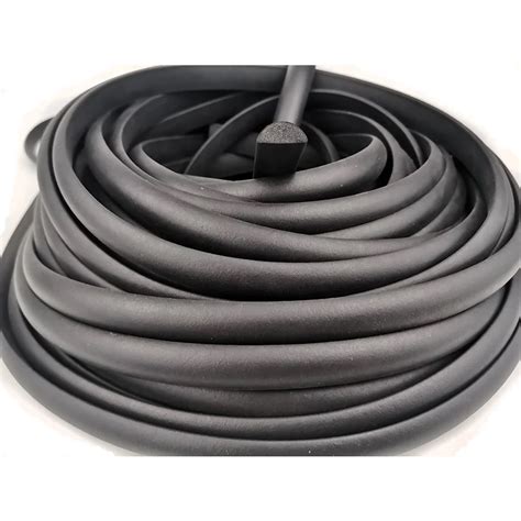 D Type Self Adhesive Epdm Sealing Strip Custom Rubber Seal For