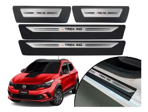 Jogo Soleira Resinada Drop Elegance Fiat Argo Trekking 2021 Frete grátis