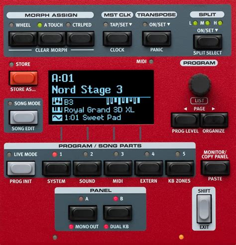 Nord Stage 3 Review 2023: When in Doubt, Wear Red - instrumentio