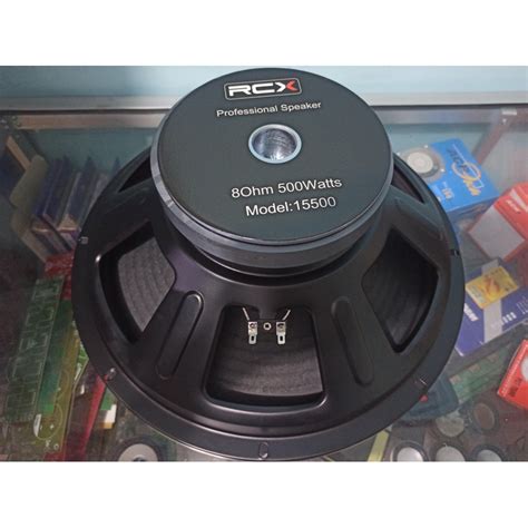 Jual Speaker Rcx W Mid Low Inch Mantap Inch Shopee