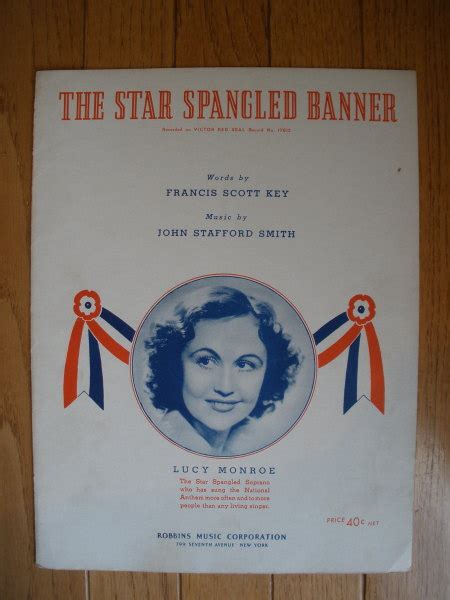 1941 – The Star Spangled Banner – Francis Scott Key – SUPERNOVA ANTIQUES