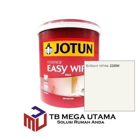 Jotun Easy Wipe Brilliant White 2290M 3 5 Liter Cat Decorative