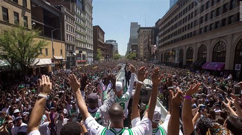 Boston Celtics NBA Championship Celebrated With Iconic Duck Boat Parade