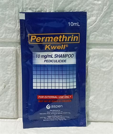 Kwell Permethrin 10mg Ml Shampoo Pediculicide Lazada Ph