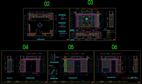 55wall Cladding Details Ceiling Details Autocad Blocks