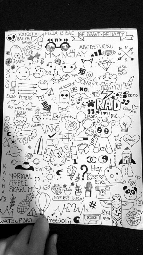 Doodles: Random doodles | Notebook doodles, Hand doodles, Doodle drawings