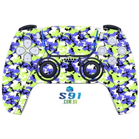 Adesivo Ps Controle Playstation Skin Pelicula Protetora Brilho Cor