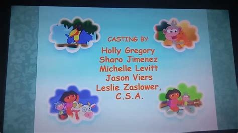 Dora The Explorer End Credits Part 7 Youtube