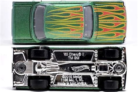 63 CHEVY IIのレビューファルコン対抗馬として誕生した初代NOVA FJW68 Hot Wheels 情報まとめ ホットウィール にわかマニア