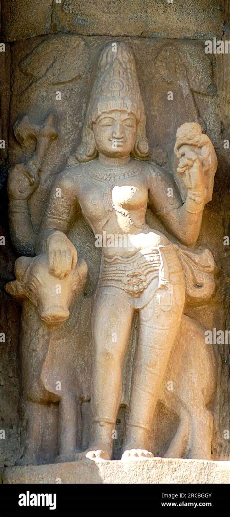 Ardhanarishvara Half Shiva Half Parvati Statue In Th Century Arulmigu