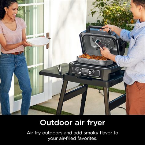 Ninja Og951 Woodfire Pro Connect Premium Xl Outdoor Grill And Smoker Bluetooth App Enabled 7 In