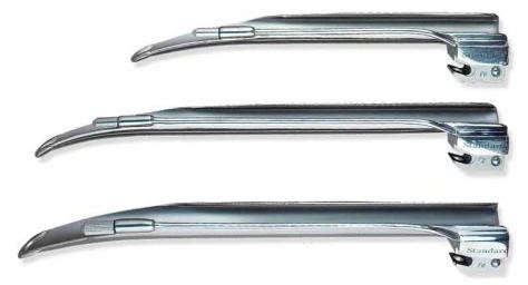 Conventional Miller Laryngoscope Blades - Sedation Resource