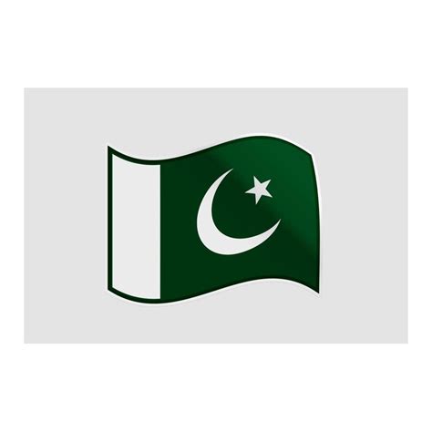 Pakistan Flag Style 3 Sticker Decalshouse