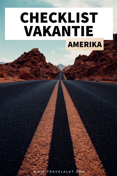 De Ideale Checklist Paklijst Voor Een Vakantie Naar Amerika Artofit