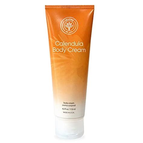 Leudine Calendula Cream 4fl Oz Calendula Body Cream For Acne