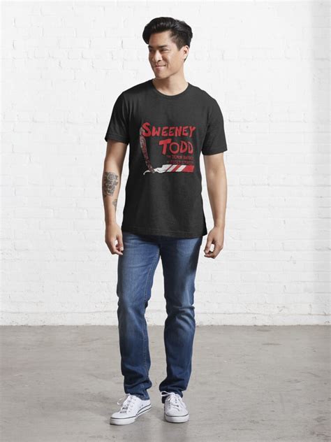 Sweeney Todd Title Print T Shirt For Sale By Reillybranson