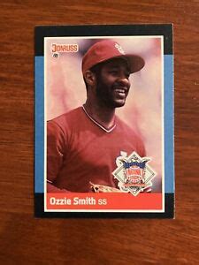 OZZIE SMITH 1988 DONRUSS NATIONAL LEAGUE ALL STAR 37 FREE SHIPPING EBay