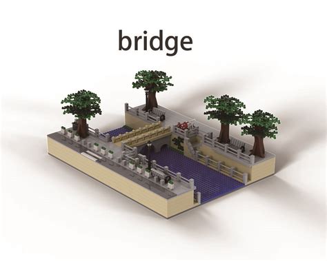 Lego Moc Bridge By Xiaowang Rebrickable Build With Lego