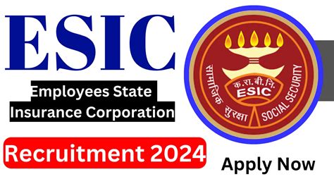 Esic Recruitment Esic Notification Out Check Vacancy