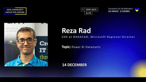 Reza Rad Power Bi Datamarts Youtube