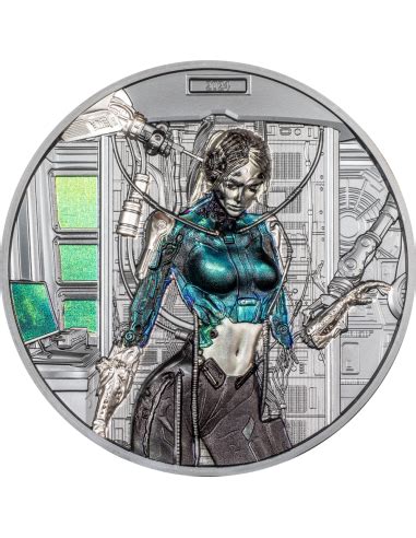 Cyber Queen Rebirth Oz Silver Coin Cook Islands Coins