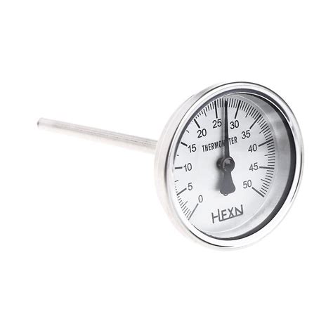 Mechanical Thermometer Bi Metal Process Grade Thermometer 1 4pt