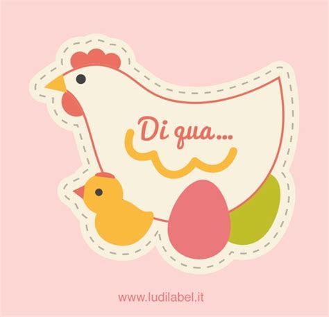 Diy Segnaletica Per La Caccia All Uovo Di Pasqua Ludilabel