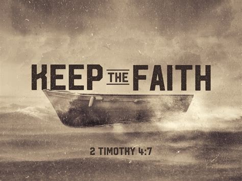 Keep the Faith – Living Faith Church