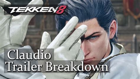 Tekken Claudio Serafino Gameplay Trailer Breakdown Youtube