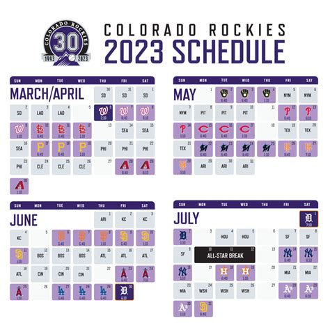 Colorado Rockies Printable Schedule 2024 Printable - Berri Celeste