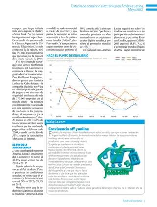 Estudio De Comercio Electronico En America Latina Realizado Por Am Rica