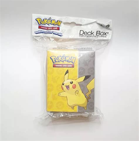 NEUF DECK BOX Pokémon PIKACHU Boite de rangement Ultrapro Trading Card