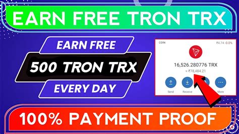 How To Claim Free Trx Tron Without Investment 🤑 Earn Free Trx Without