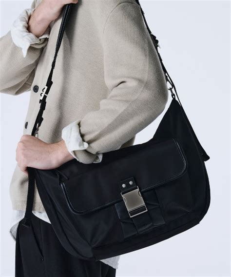 Musinsa Maison Mined Buckle Strap Hobo Bag